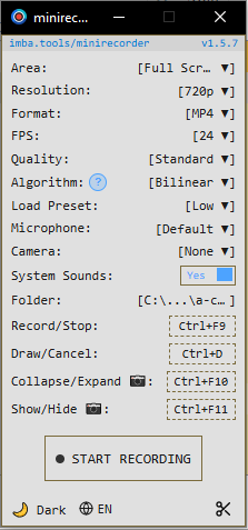 Minirecorder